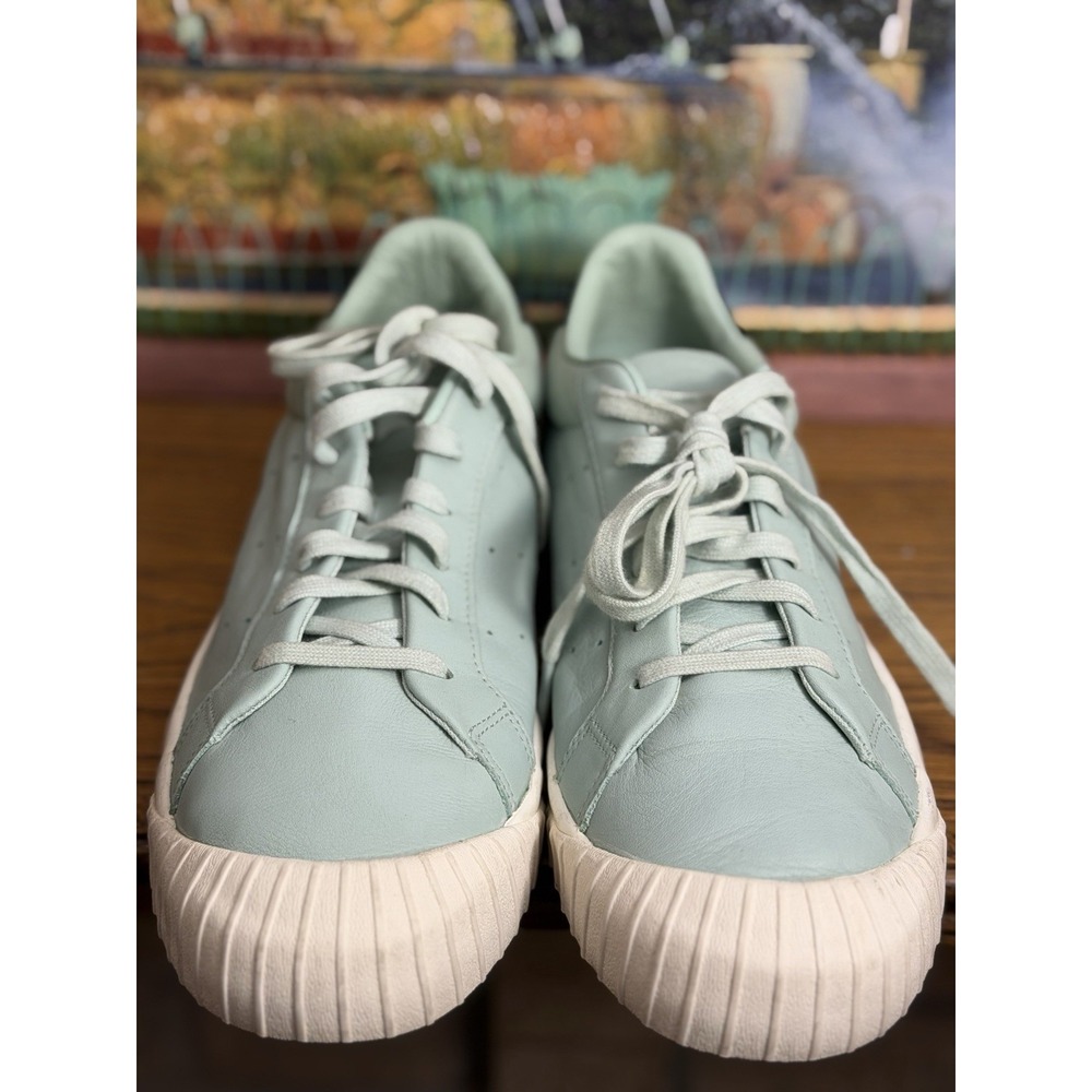 Adidas Everyn Wonder, Women's 10.5, Mint Green and Off White, Authentic - Picture 3 of 11